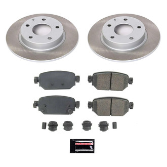 PowerStop® - Semi Coated Rear Disc Brake Kit