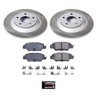 PowerStop® - Semi Coated Rear Disc Brake Kit