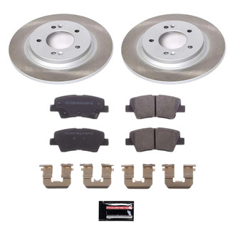 PowerStop® - Semi Coated Rear Disc Brake Kit