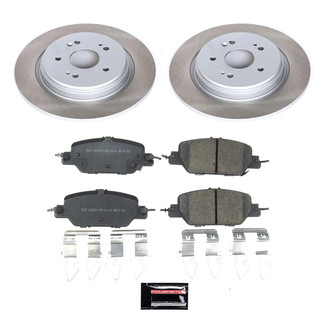 PowerStop® - Semi Coated Rear Disc Brake Kit