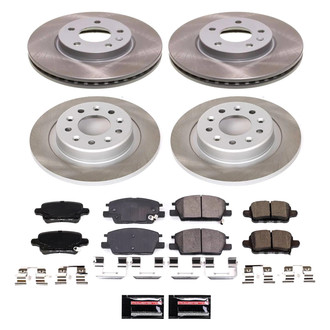 PowerStop® - Semi Coated Disc Brake Kit