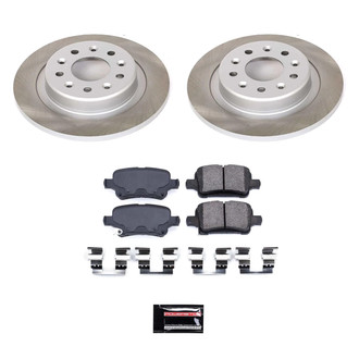PowerStop® - Semi Coated Rear Disc Brake Kit
