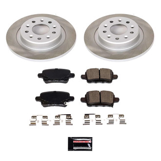 PowerStop® - Semi Coated Rear Disc Brake Kit