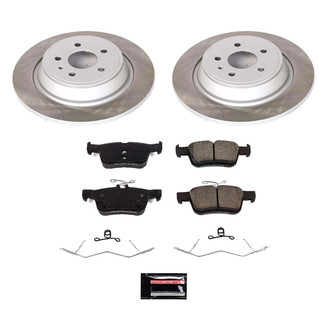 PowerStop® - Semi Coated Rear Disc Brake Kit
