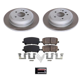 PowerStop® - Semi Coated Rear Disc Brake Kit