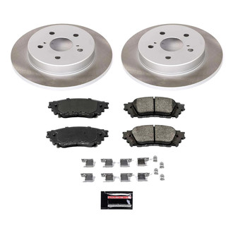 PowerStop® - Semi Coated Rear Disc Brake Kit