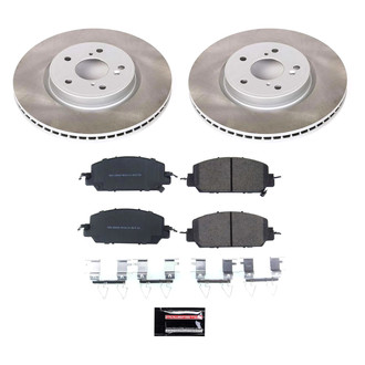 PowerStop® - Semi Coated Front Disc Brake Kit