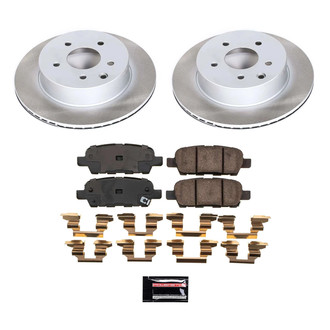 PowerStop® - Semi Coated Rear Disc Brake Kit