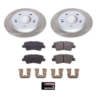 PowerStop® - Semi Coated Rear Disc Brake Kit