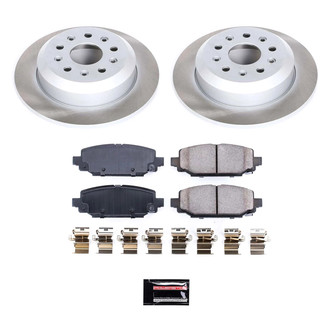 PowerStop® - Semi Coated Rear Disc Brake Kit