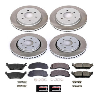 PowerStop® - Semi Coated Disc Brake Kit