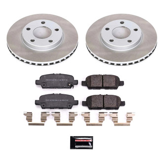 PowerStop® - Semi Coated Rear Disc Brake Kit