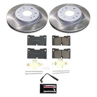 PowerStop® - Semi Coated Front Disc Brake Kit