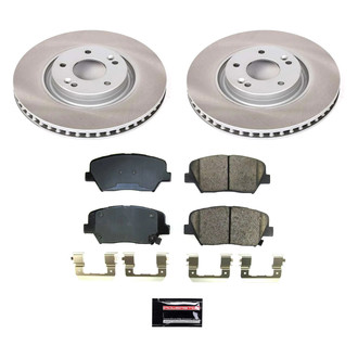 PowerStop® - Semi Coated Front Disc Brake Kit