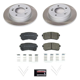 PowerStop® - Semi Coated Rear Disc Brake Kit