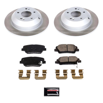 PowerStop® - Semi Coated Rear Disc Brake Kit