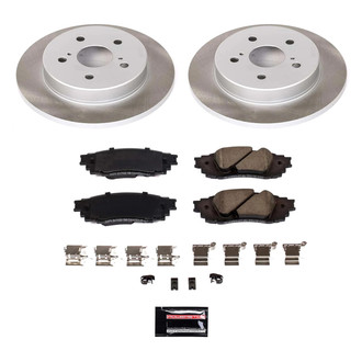 PowerStop® - Semi Coated Rear Disc Brake Kit