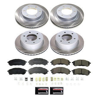 PowerStop® - Semi Coated Disc Brake Kit