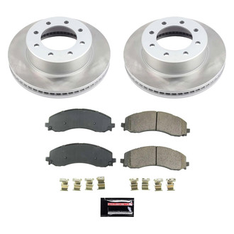 PowerStop® - Semi Coated Front Disc Brake Kit