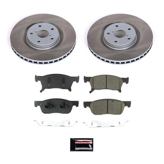 PowerStop® - Semi Coated Front Disc Brake Kit