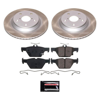 PowerStop® - Semi Coated Rear Disc Brake Kit