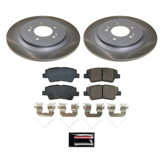 PowerStop® - Semi Coated Rear Disc Brake Kit