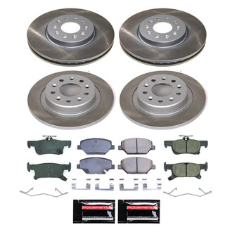 PowerStop® - Semi Coated Disc Brake Kit