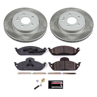 PowerStop® - Semi Coated Front Disc Brake Kit