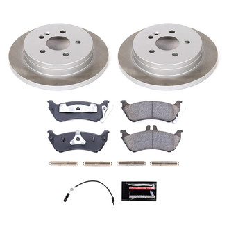 PowerStop® - Semi Coated Rear Disc Brake Kit