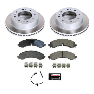 PowerStop® - Semi Coated Front Disc Brake Kit