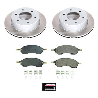PowerStop® - Semi Coated Rear Disc Brake Kit