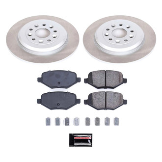 PowerStop® - Semi Coated Rear Disc Brake Kit