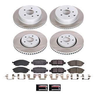 PowerStop® - Semi Coated Disc Brake Kit