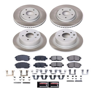 PowerStop® - Semi Coated Disc Brake Kit
