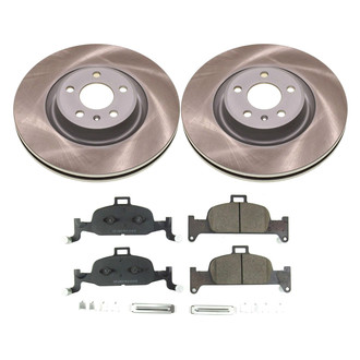 PowerStop® - Semi Coated Front Disc Brake Kit