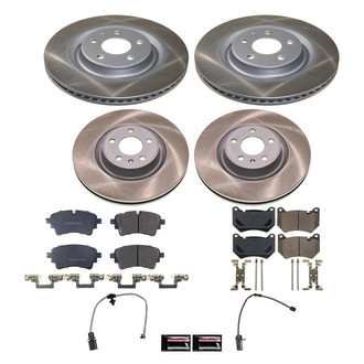 PowerStop® - Semi Coated Front and Rear Disc Brake Kit