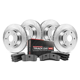 PowerStop® - Track Day Spec Plain Front and Rear Brake Kit