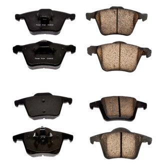 PowerStop® - Z16 Evolution Clean Ride Ceramic Front and Rear Disc Brake Pad Set