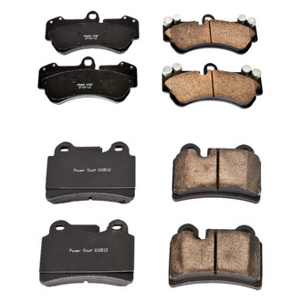 PowerStop® - Z16 Evolution Clean Ride Ceramic Front and Rear Disc Brake Pad Set