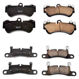 PowerStop® - Z16 Evolution Clean Ride Ceramic Front and Rear Disc Brake Pad Set