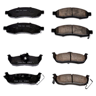 PowerStop® - Z16 Evolution Clean Ride Ceramic Front and Rear Disc Brake Pad Set