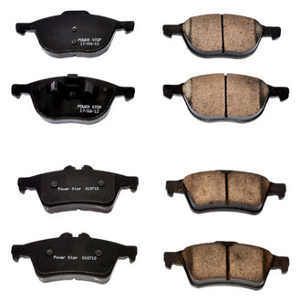 PowerStop® - Z16 Evolution Clean Ride Ceramic Front and Rear Disc Brake Pad Set