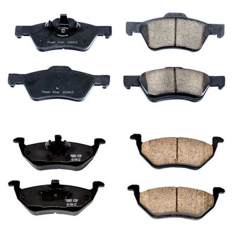 PowerStop® - Z16 Evolution Clean Ride Ceramic Front and Rear Disc Brake Pad Set