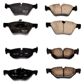 PowerStop® - Z16 Evolution Clean Ride Ceramic Front and Rear Disc Brake Pad Set