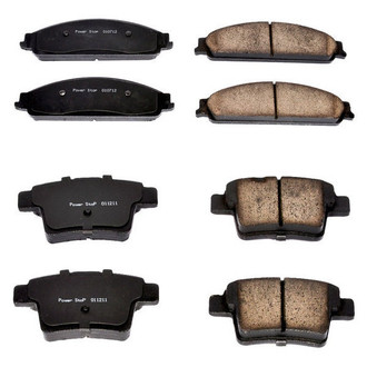 PowerStop® - Z16 Evolution Clean Ride Ceramic Front and Rear Disc Brake Pad Set