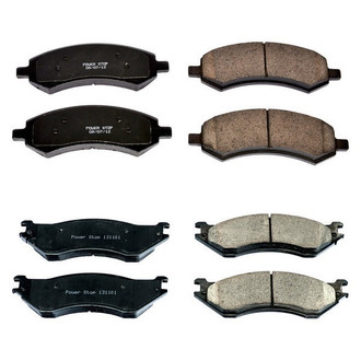 PowerStop® - Z16 Evolution Clean Ride Ceramic Front and Rear Disc Brake Pad Set