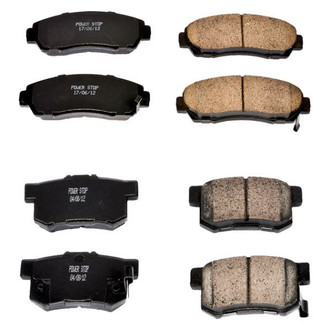 PowerStop® - Z16 Evolution Clean Ride Ceramic Front and Rear Disc Brake Pad Set