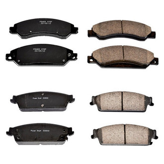 PowerStop® - Z16 Evolution Clean Ride Ceramic Front and Rear Disc Brake Pad Set