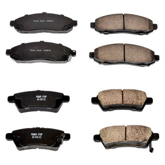 PowerStop® - Z16 Evolution Clean Ride Ceramic Front and Rear Disc Brake Pad Set