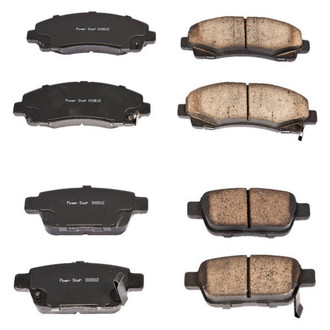 PowerStop® - Z16 Evolution Clean Ride Ceramic Front and Rear Disc Brake Pad Set